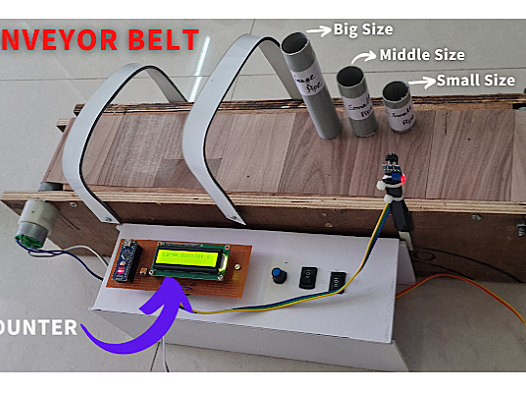如何制作一个arduino传送带带计数功能