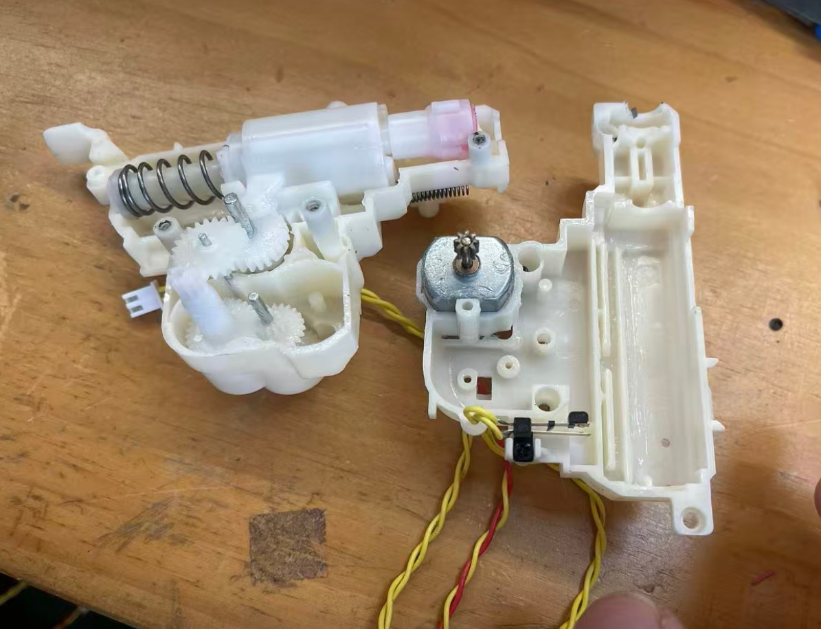 恒龙BB弹发射装置拆解波箱齿轮箱