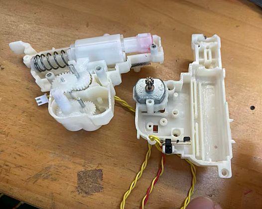 恒龙BB弹发射装置拆解波箱齿轮箱